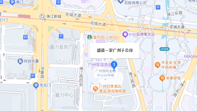 广州盛诺一家公司地图位置