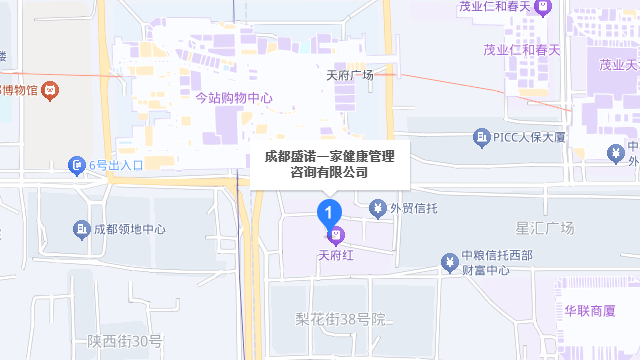 成都盛诺一家公司地图位置