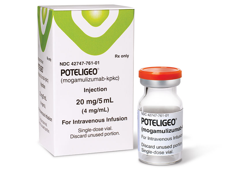 莫格利珠单抗(Mogamulizumab) Poteligeo