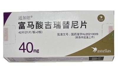 富马酸吉瑞替尼片(gilteritinib) 适加坦