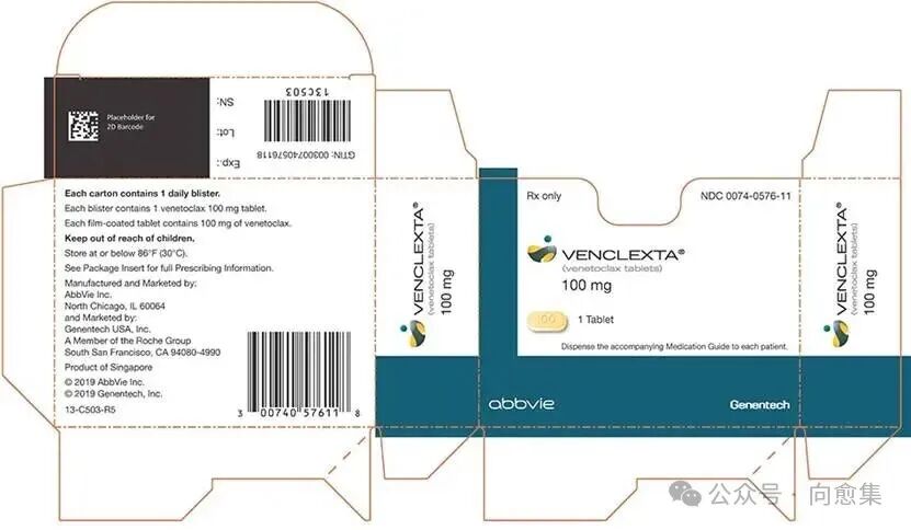 VENCLEXTA- venetoclax kit VENCLEXTA- venetoclax tablet, film coated