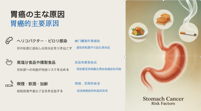 胃癌的主要原因