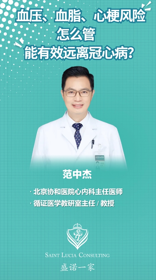 对话北京协和医院教授： 血压、血脂、心梗风险怎么管，能有效远离冠心病？
