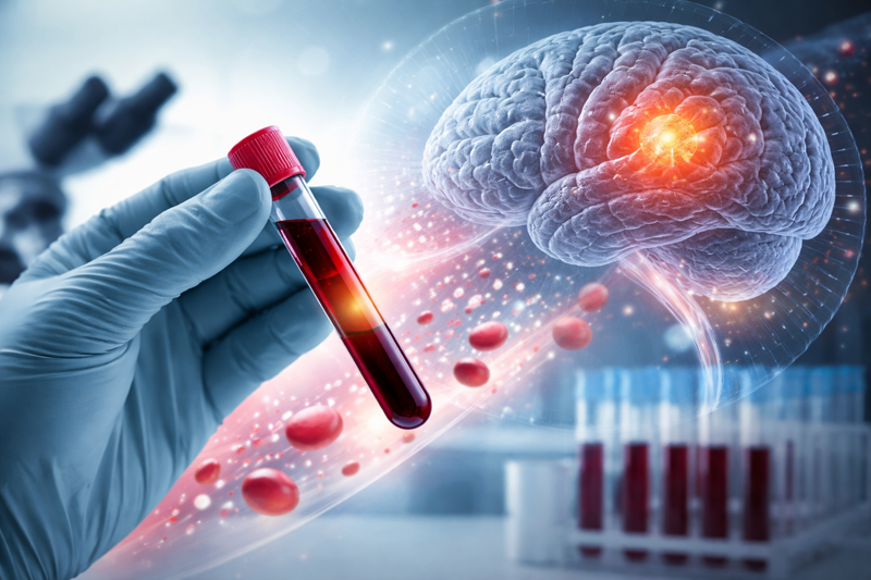 科学家开发出一种新方法，能通过血液检测快速判断脑癌治疗是否有效